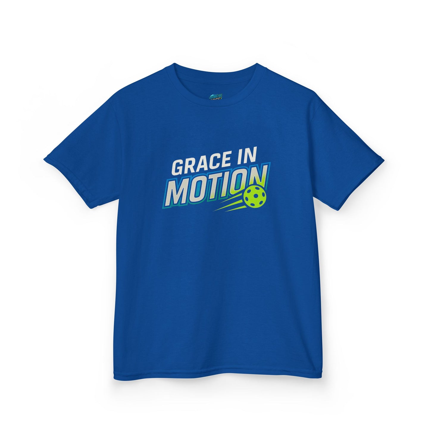 Grace in Motion Pickleball Girls' Heavy Cotton T-Shirt