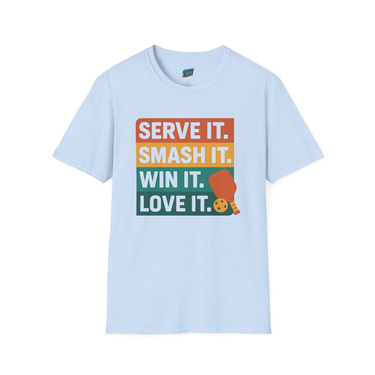 Serve it. Smash it. Win it. Love it. Pickleball Women's Basic T-Shirt