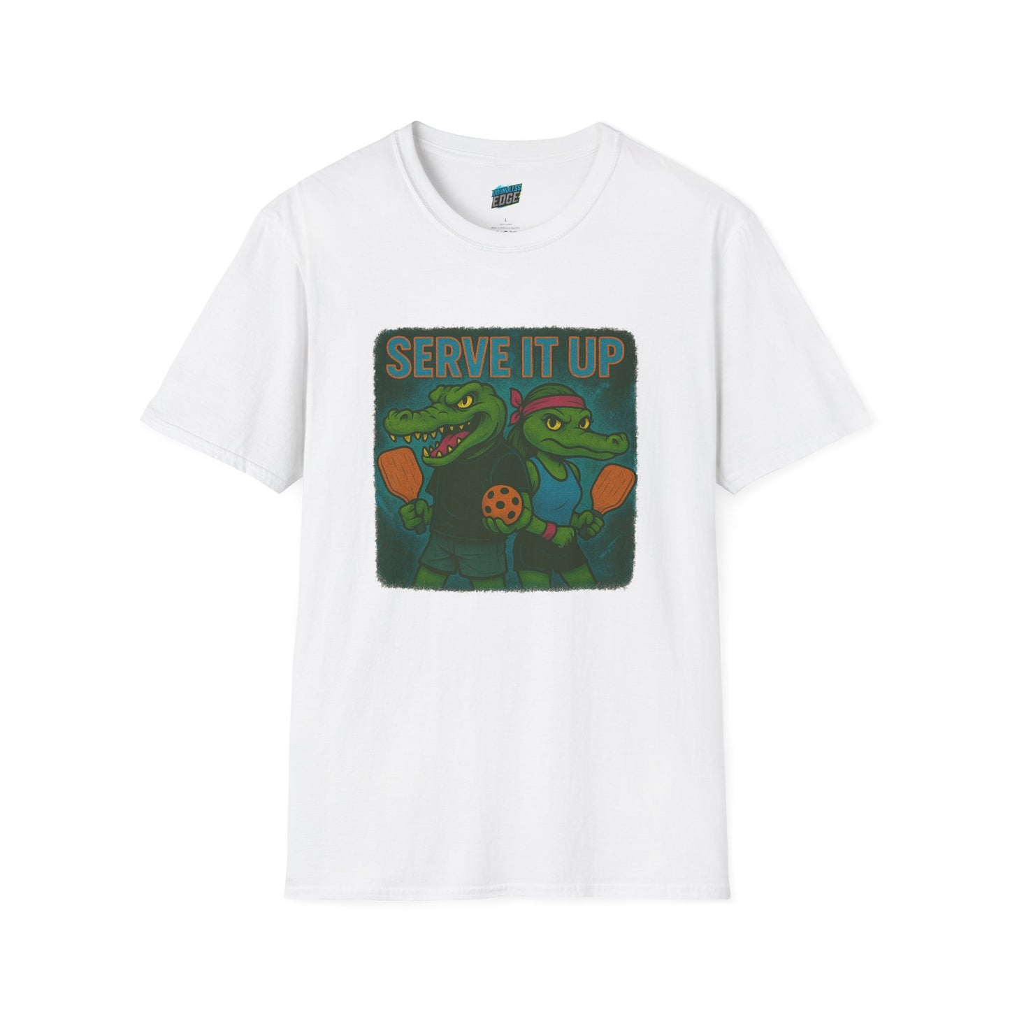 Serve It Up Pickleball Women's Basic T-Shirt
