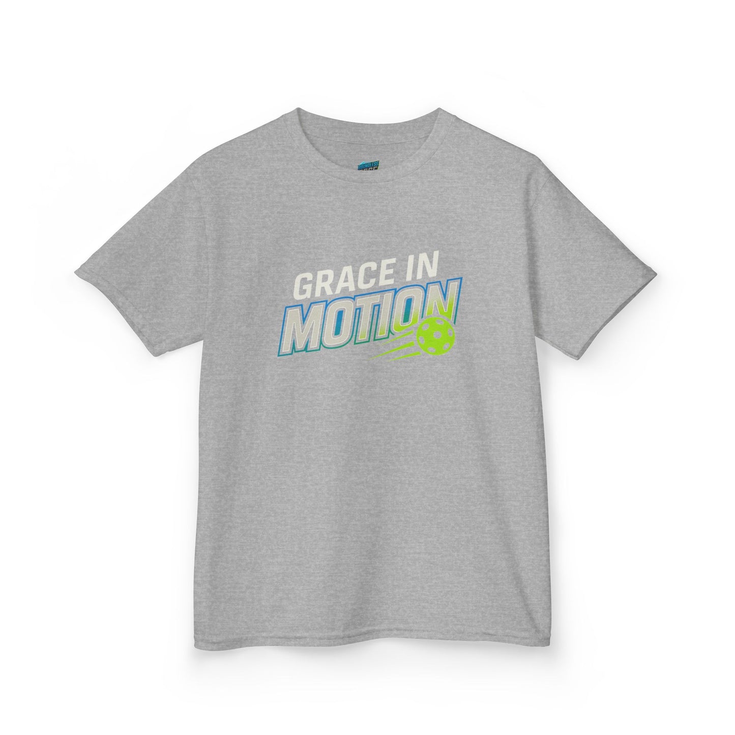 Grace in Motion Pickleball Girls' Heavy Cotton T-Shirt