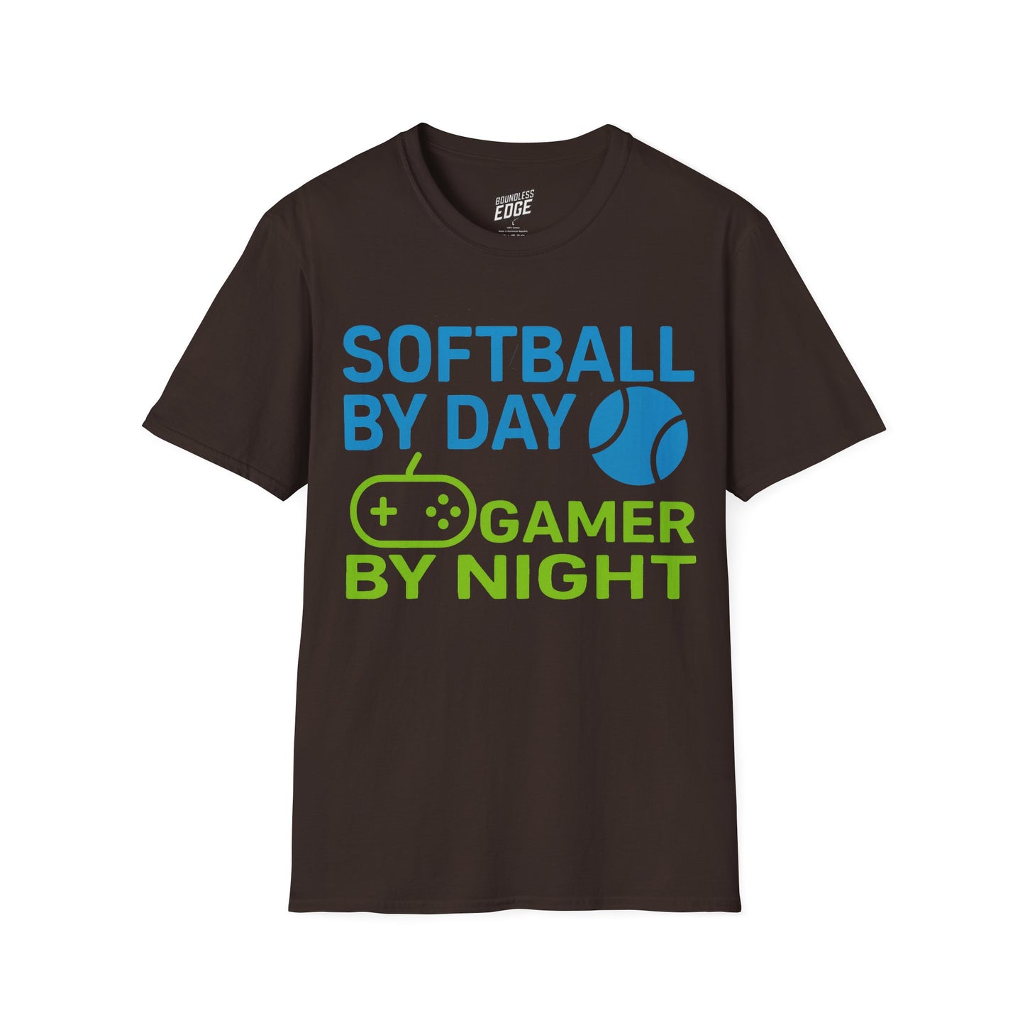 Softball by Day, Gamer by Night Women's Basic T-Shirt
