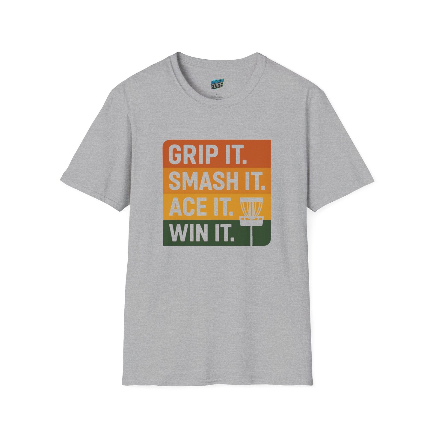 Grip it. Smash it. Ace it. Win it. Disc Golf Women's Basic T-Shirt