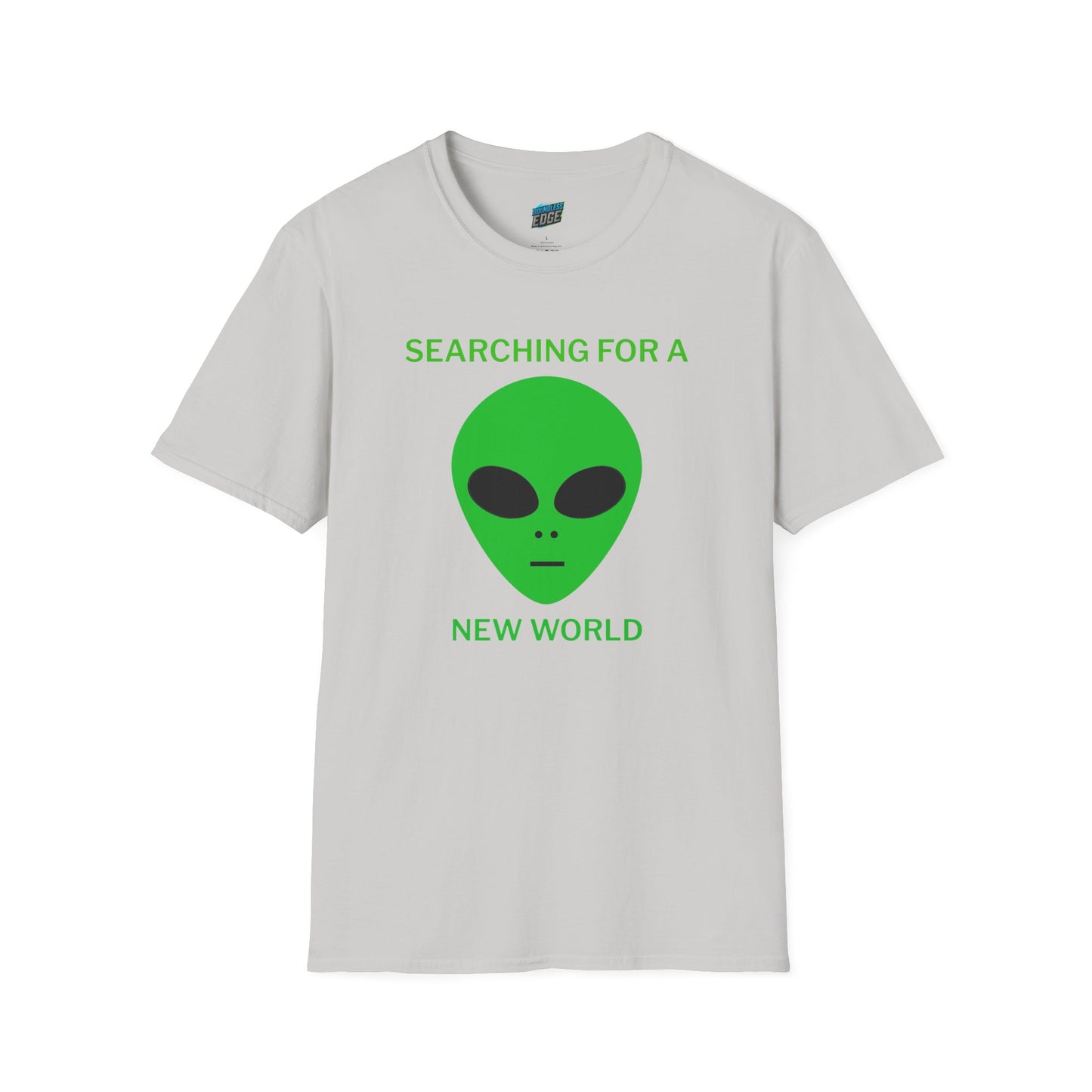 Alien Searching for a New World Humor Women's Basic Softstyle T-Shirt