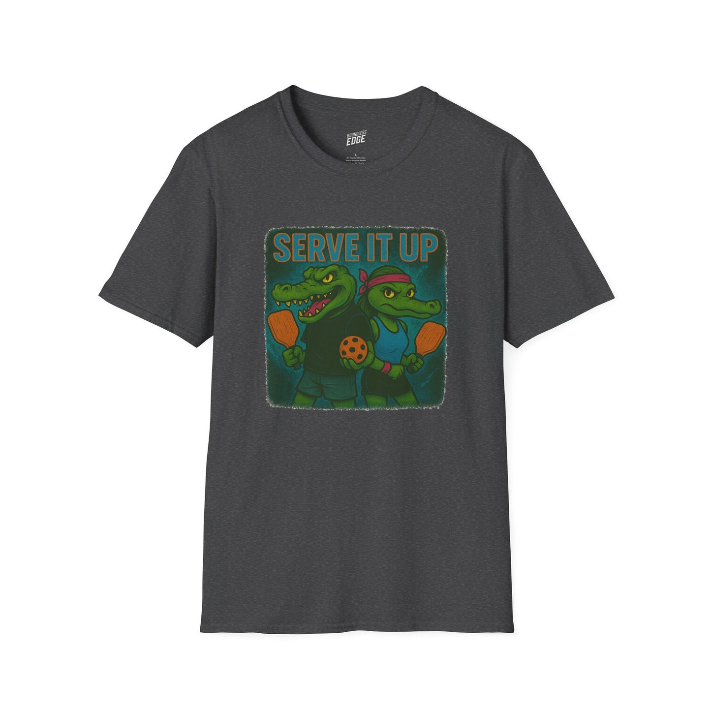 Serve It Up Pickleball Men's Basic T-Shirt
