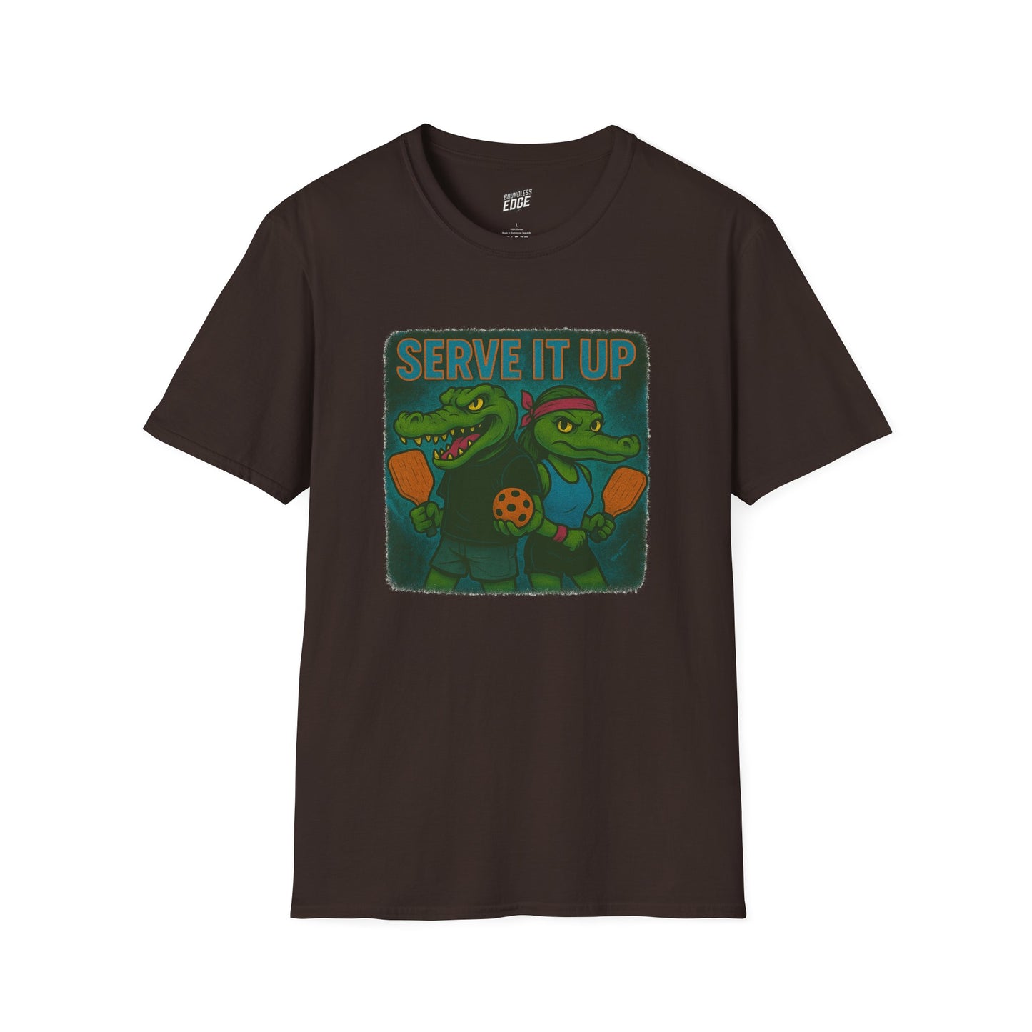 Serve It Up Pickleball Men's Basic T-Shirt