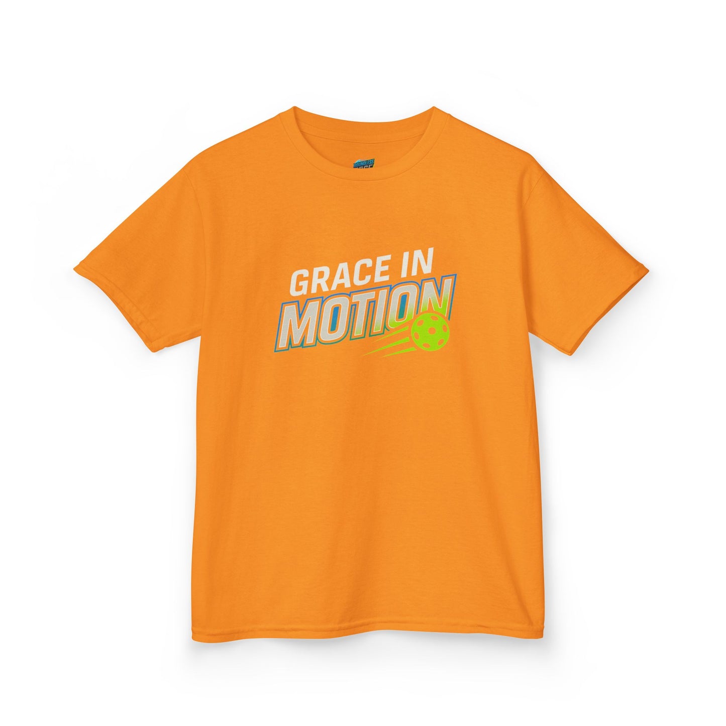 Grace in Motion Pickleball Girls' Heavy Cotton T-Shirt