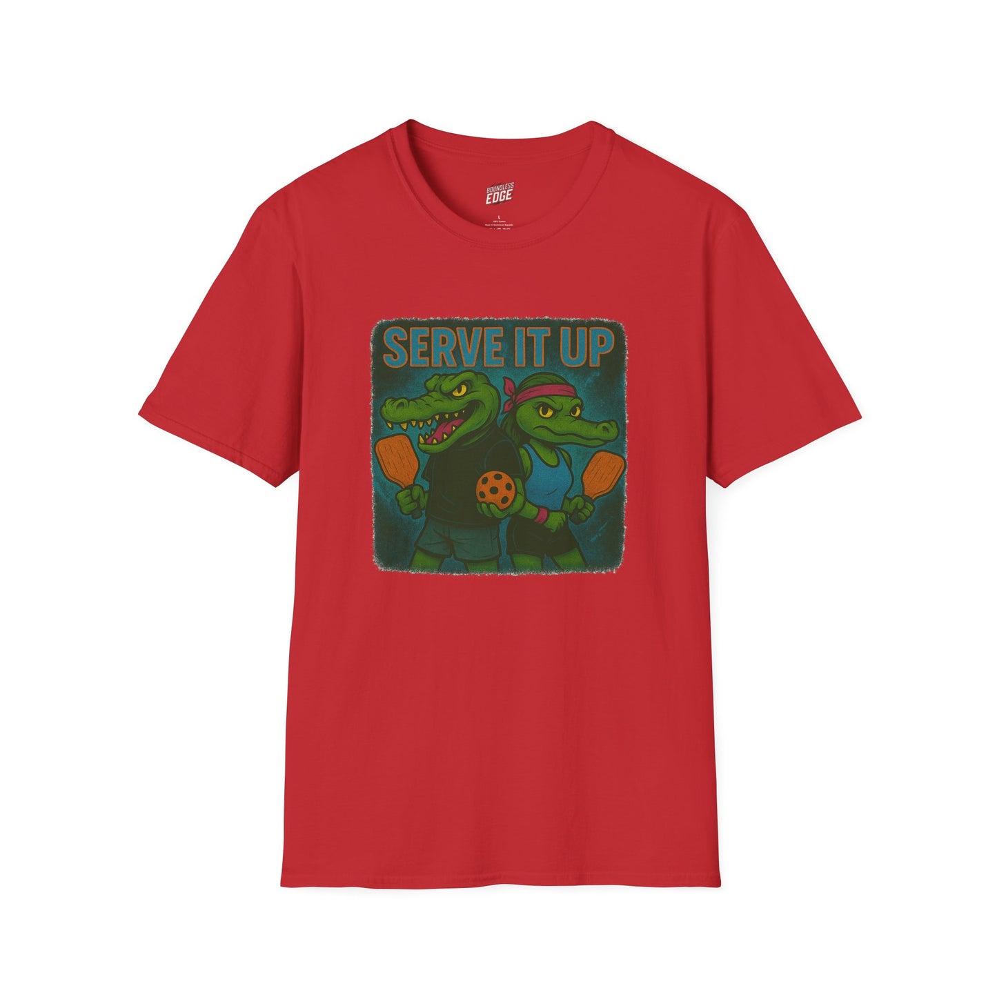 Serve It Up Pickleball Men's Basic T-Shirt