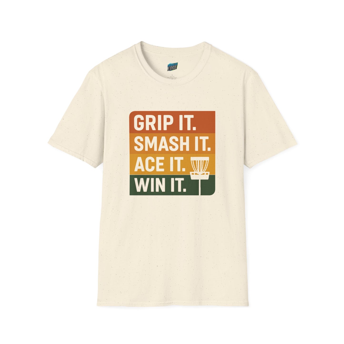Grip it. Smash it. Ace it. Win it. Disc Golf Women's Basic T-Shirt