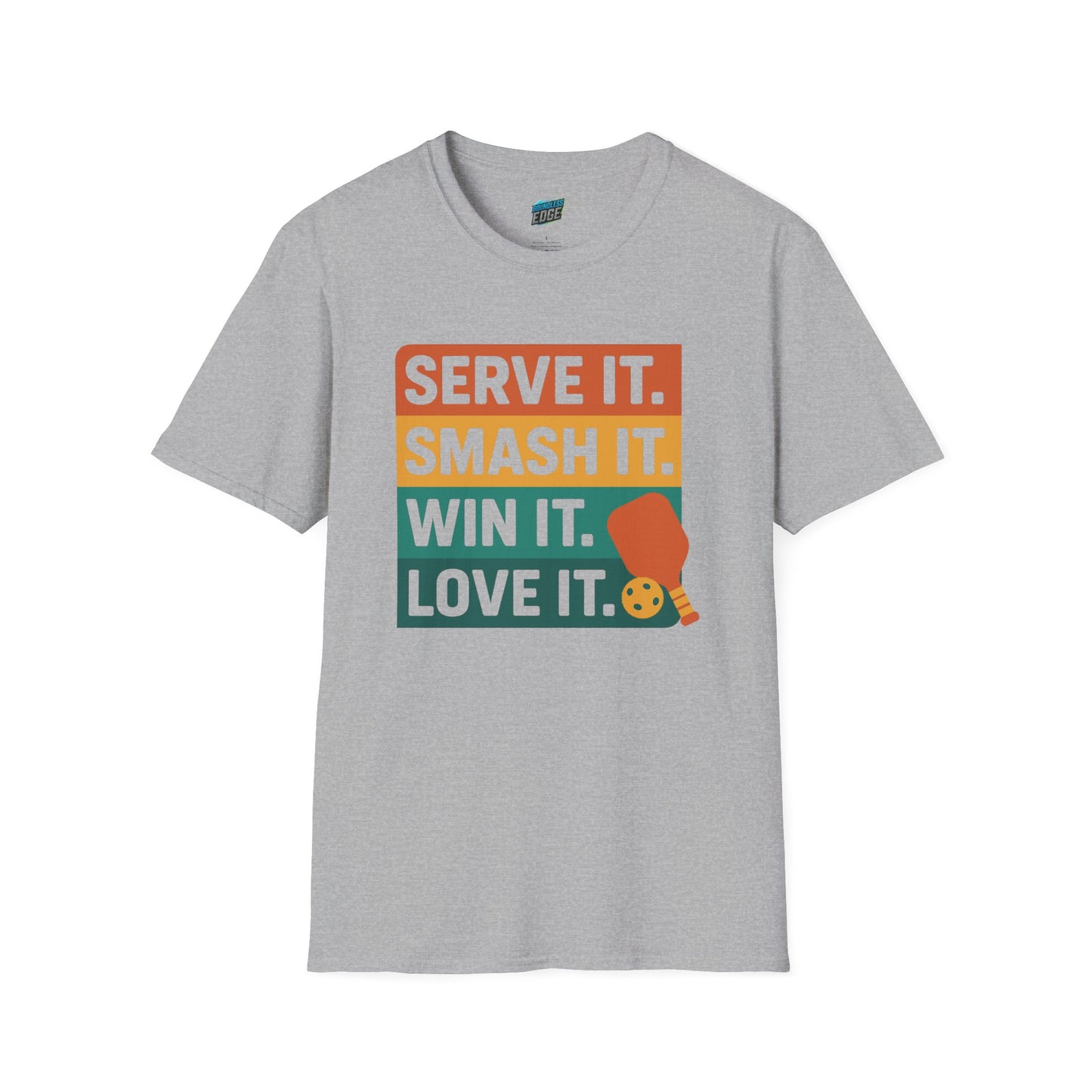 Serve it. Smash it. Win it. Love it. Pickleball Women's Basic T-Shirt