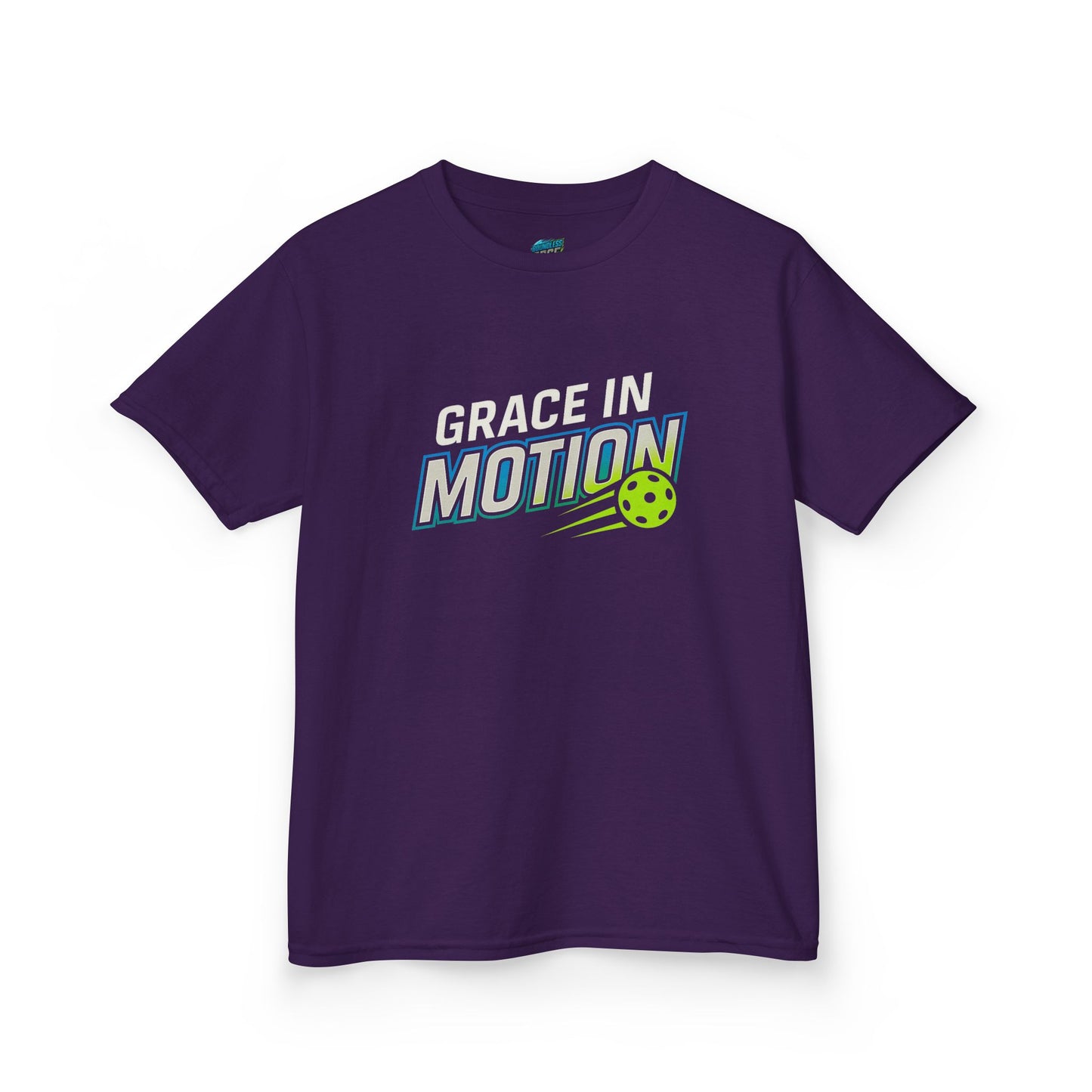 Grace in Motion Pickleball Girls' Heavy Cotton T-Shirt