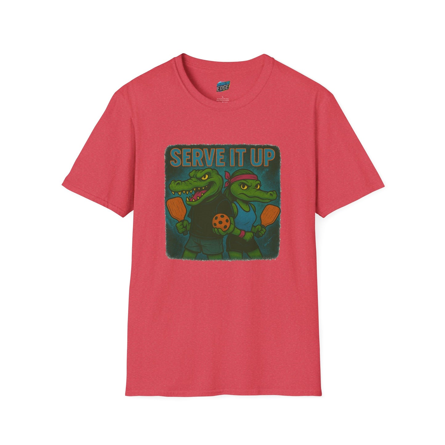 Serve It Up Pickleball Women's Basic T-Shirt