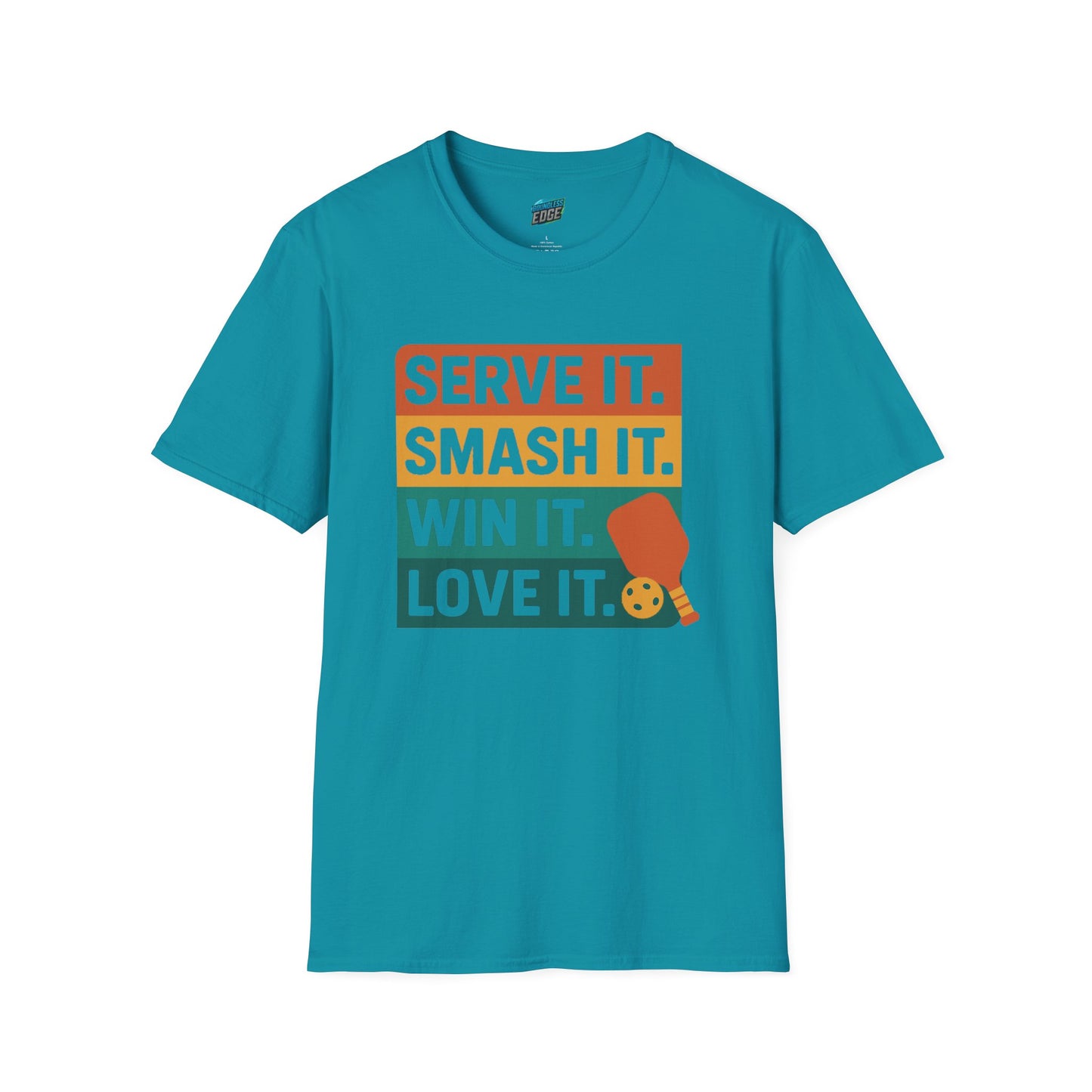 Serve it. Smash it. Win it. Love it. Pickleball Women's Basic T-Shirt
