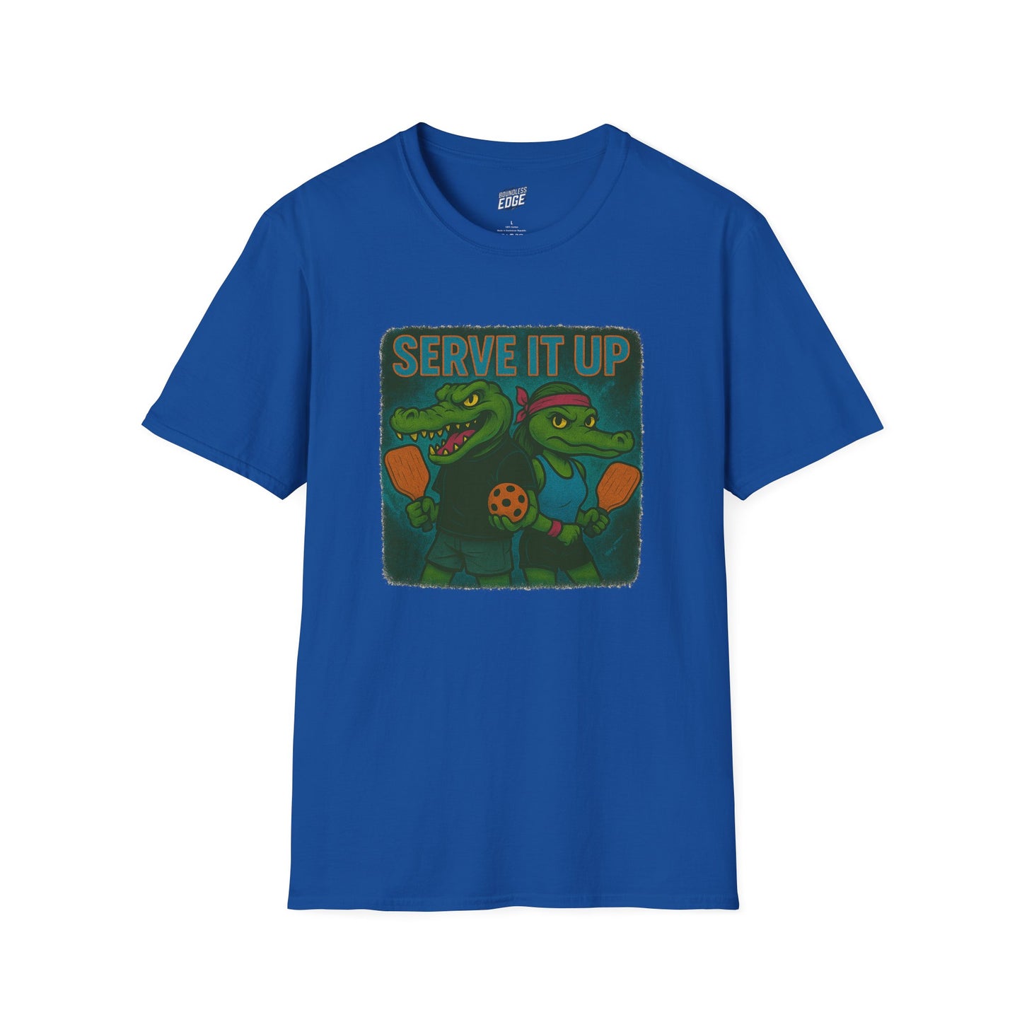 Serve It Up Pickleball Men's Basic T-Shirt