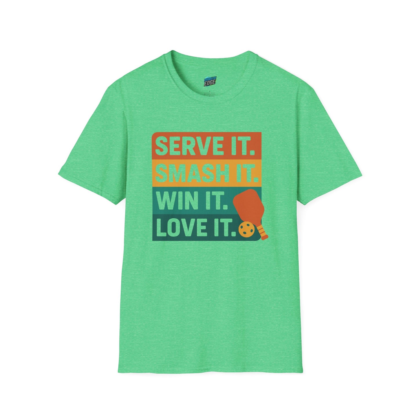 Serve it. Smash it. Win it. Love it. Pickleball Women's Basic T-Shirt