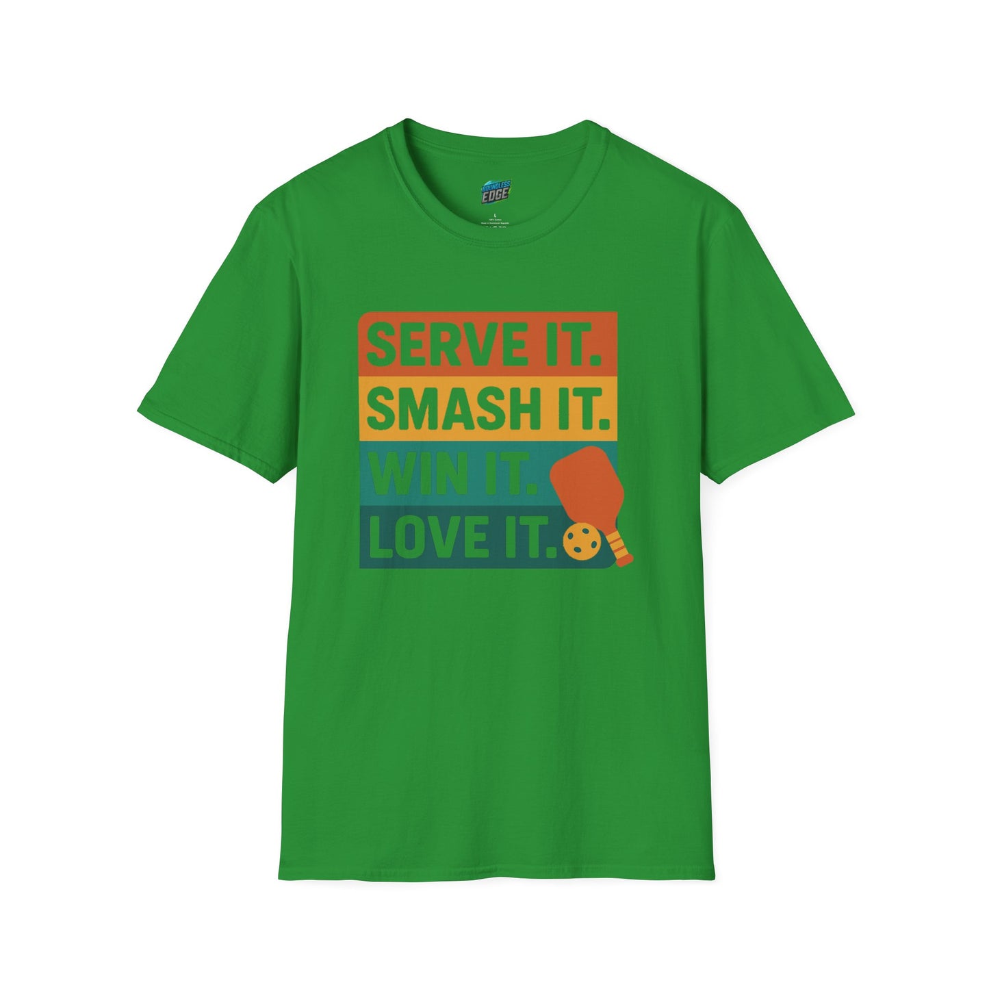 Serve it. Smash it. Win it. Love it. Pickleball Women's Basic T-Shirt