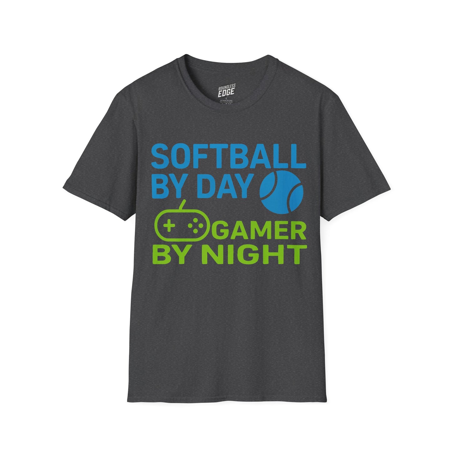 Softball by Day, Gamer by Night Women's Basic T-Shirt