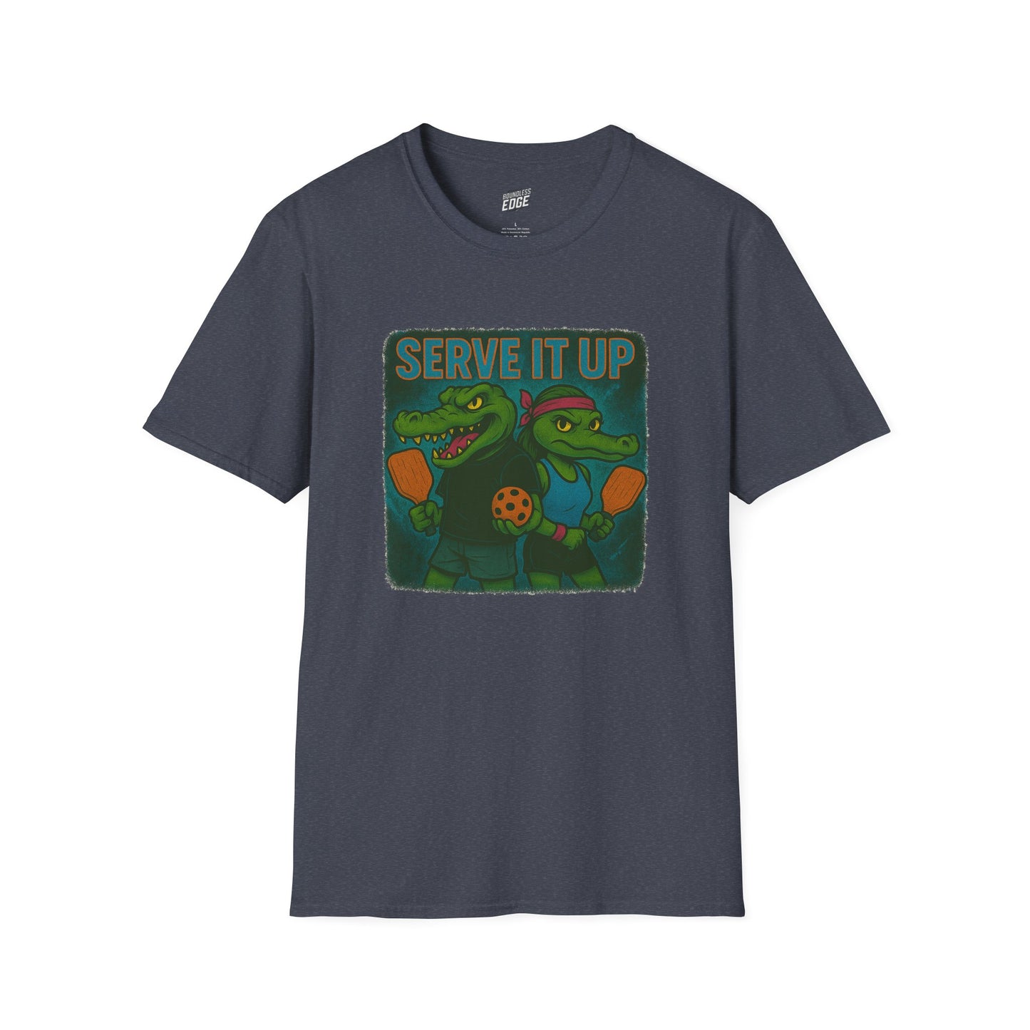 Serve It Up Pickleball Men's Basic T-Shirt