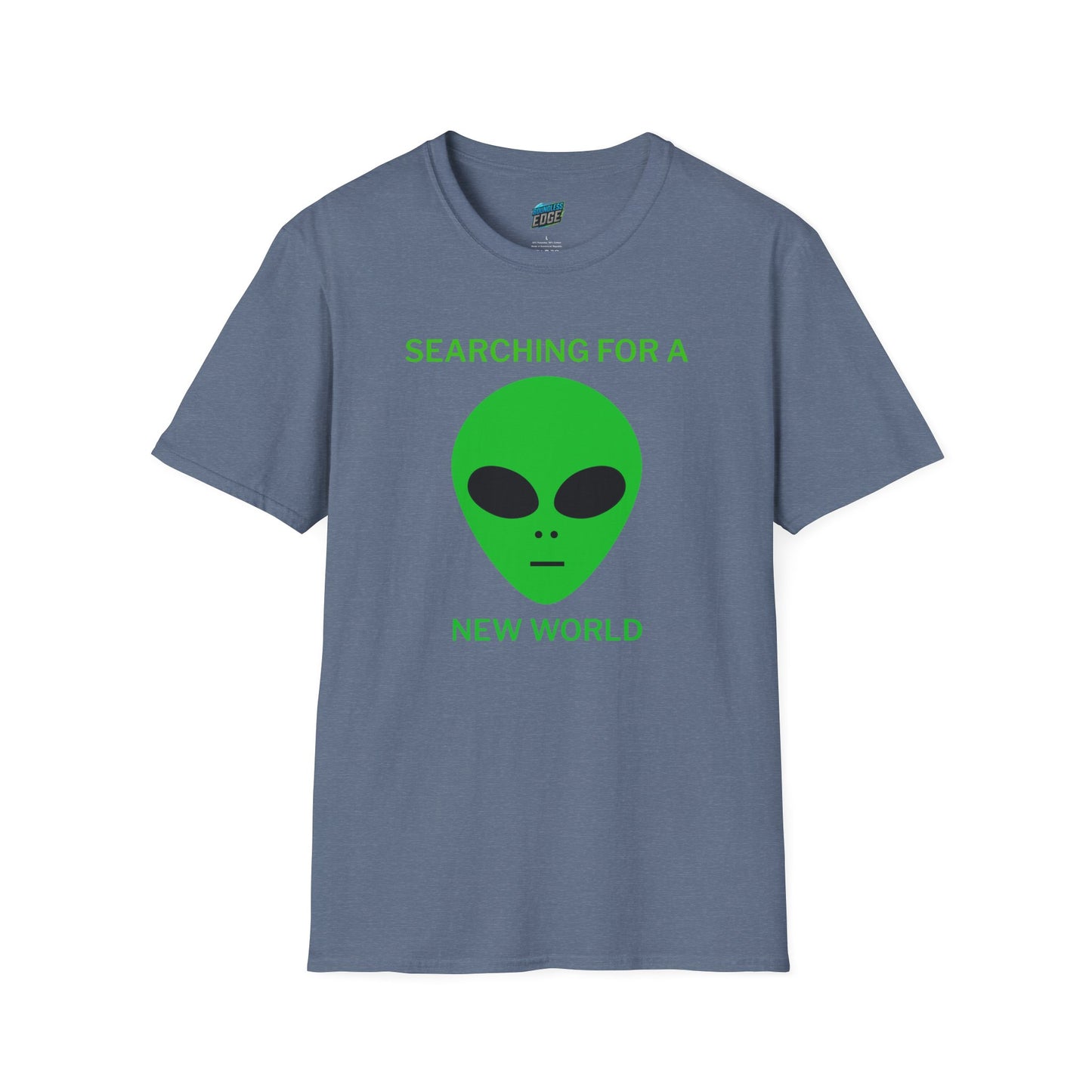 Alien Searching for a New World Humor Women's Basic Softstyle T-Shirt
