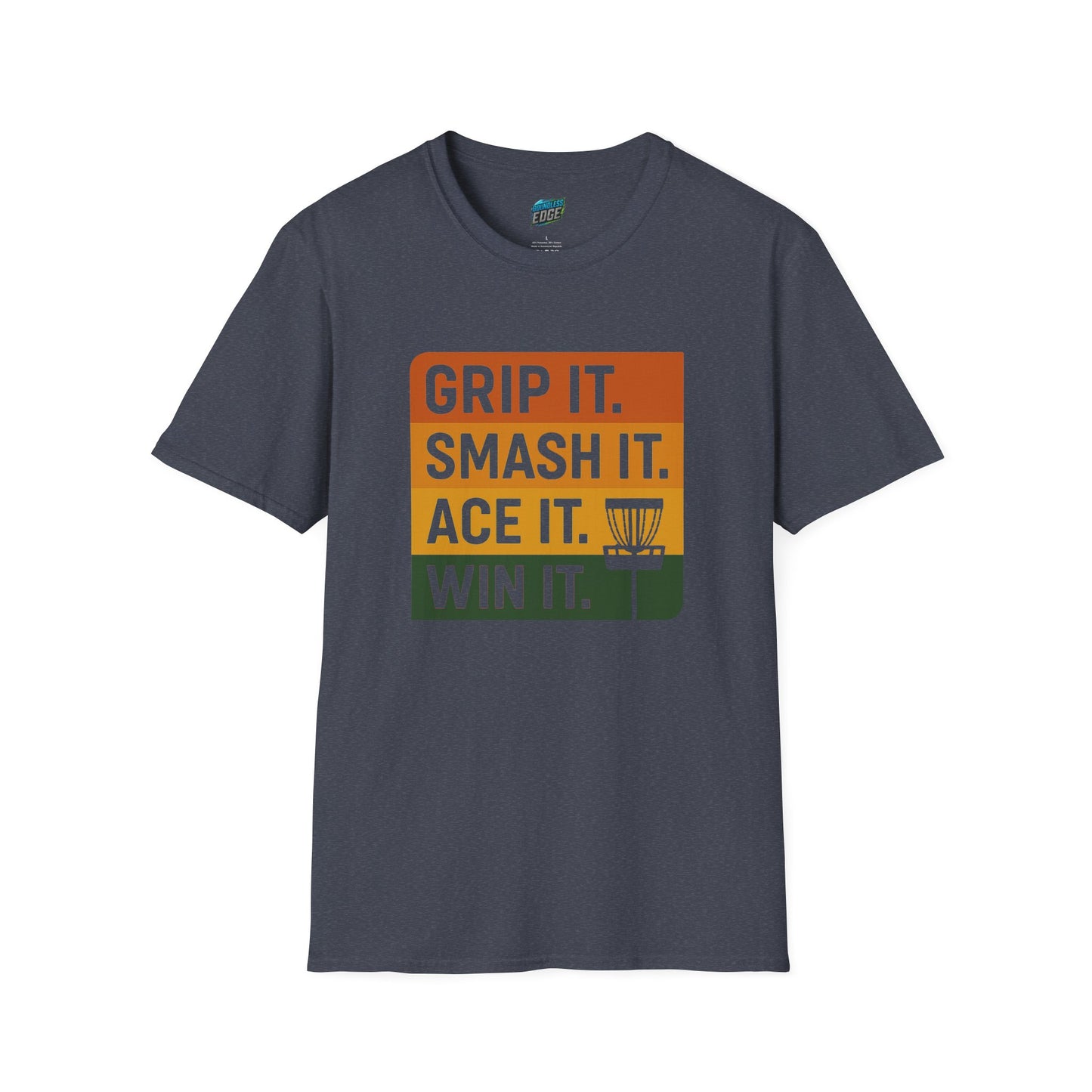 Grip it. Smash it. Ace it. Win it. Disc Golf Women's Basic T-Shirt