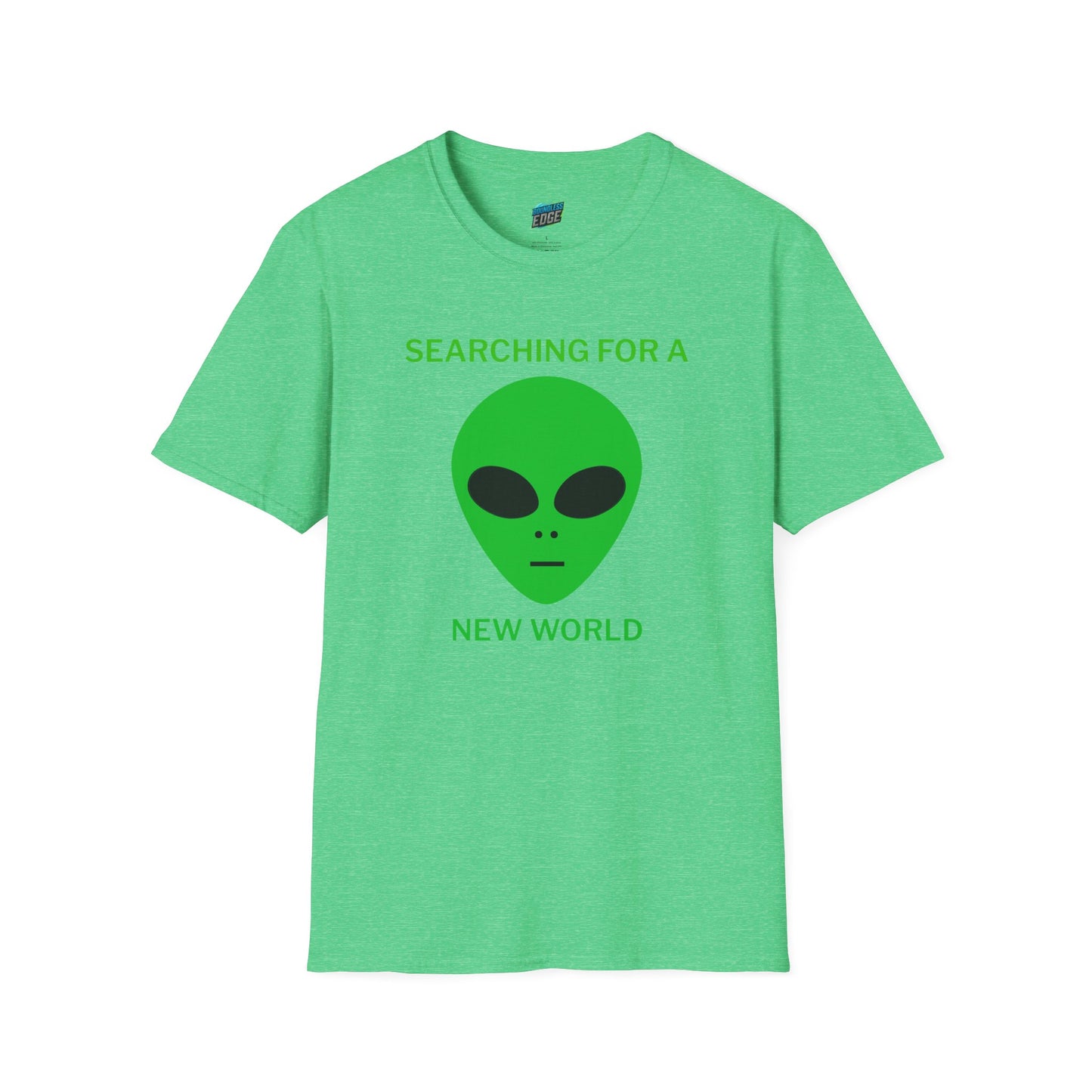 Alien Searching for a New World Humor Women's Basic Softstyle T-Shirt