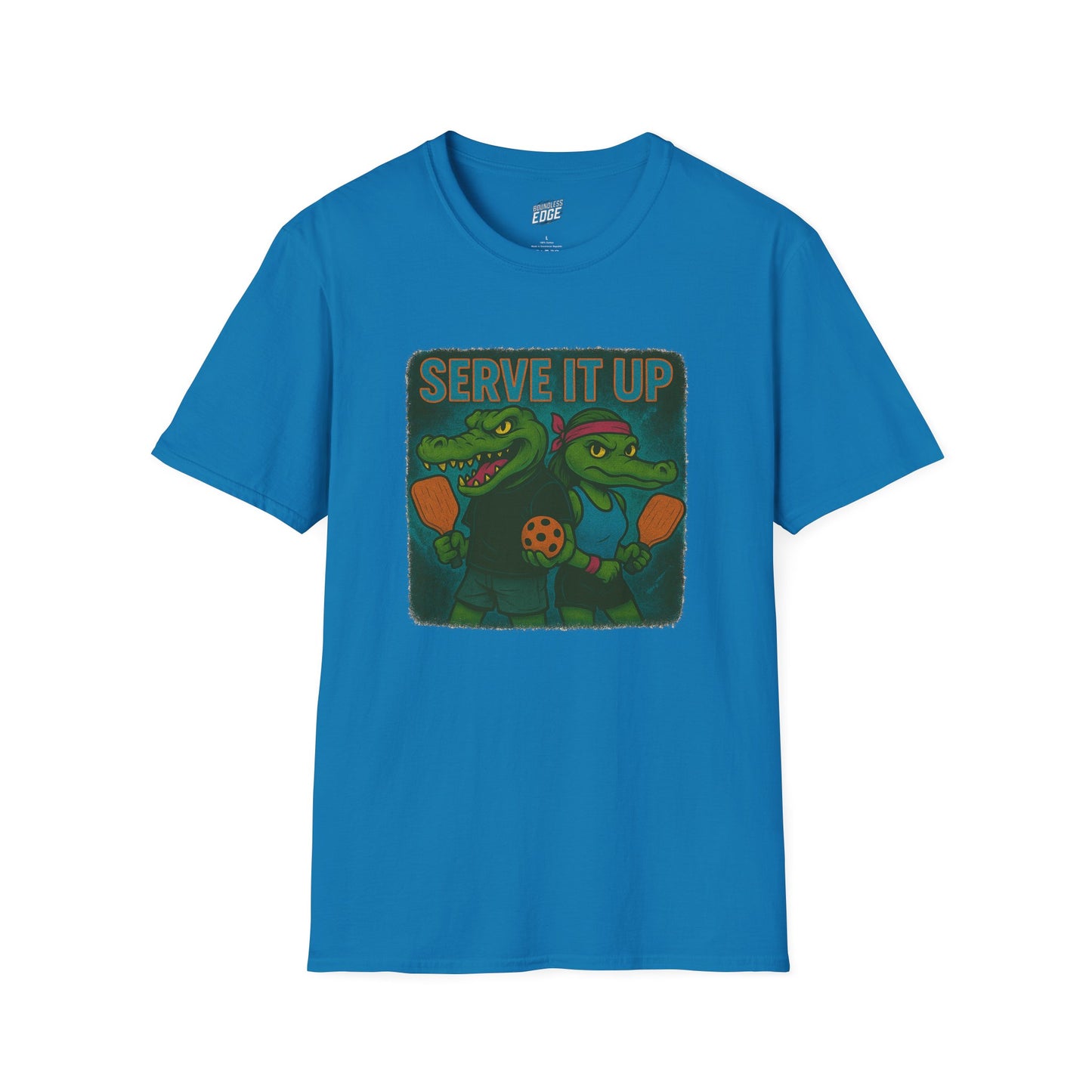 Serve It Up Pickleball Men's Basic T-Shirt