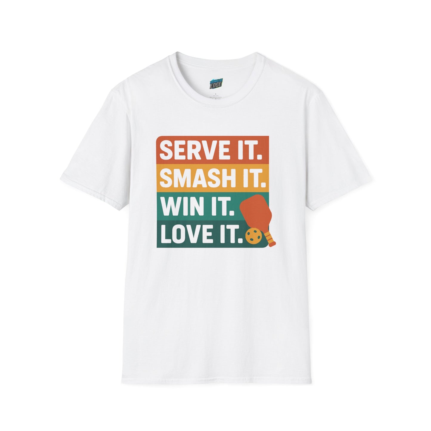 Serve it. Smash it. Win it. Love it. Pickleball Women's Basic T-Shirt