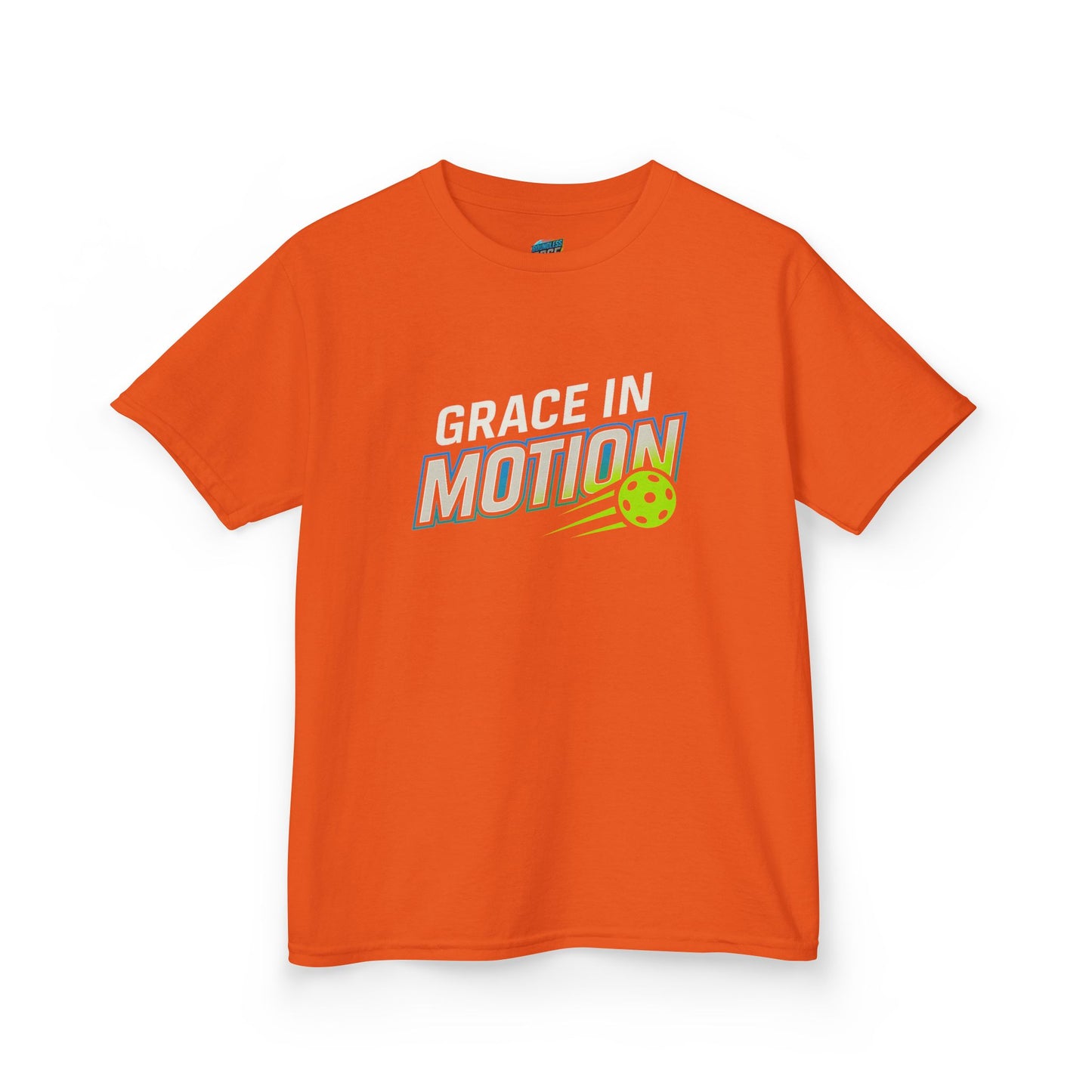Grace in Motion Pickleball Girls' Heavy Cotton T-Shirt