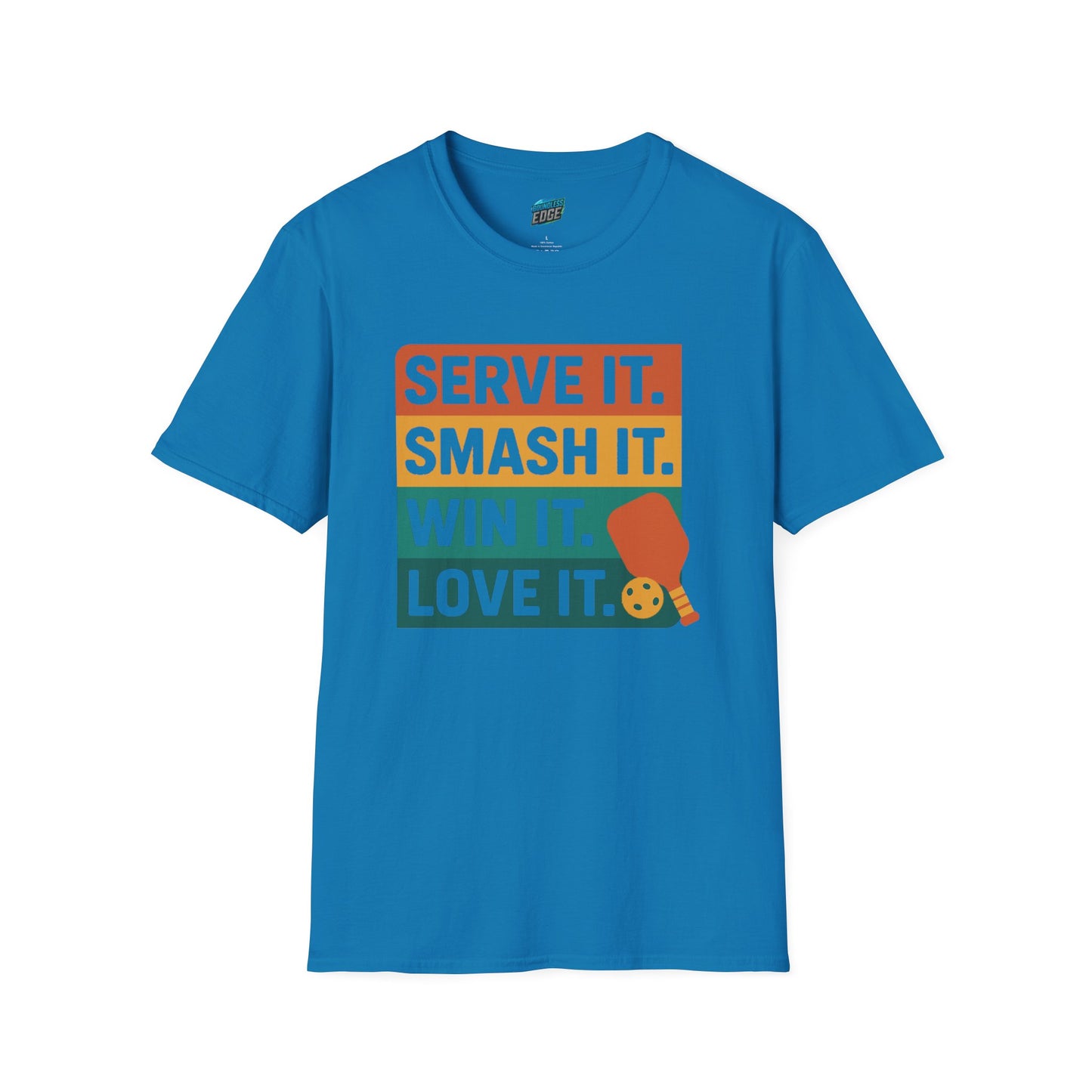 Serve it. Smash it. Win it. Love it. Pickleball Women's Basic T-Shirt