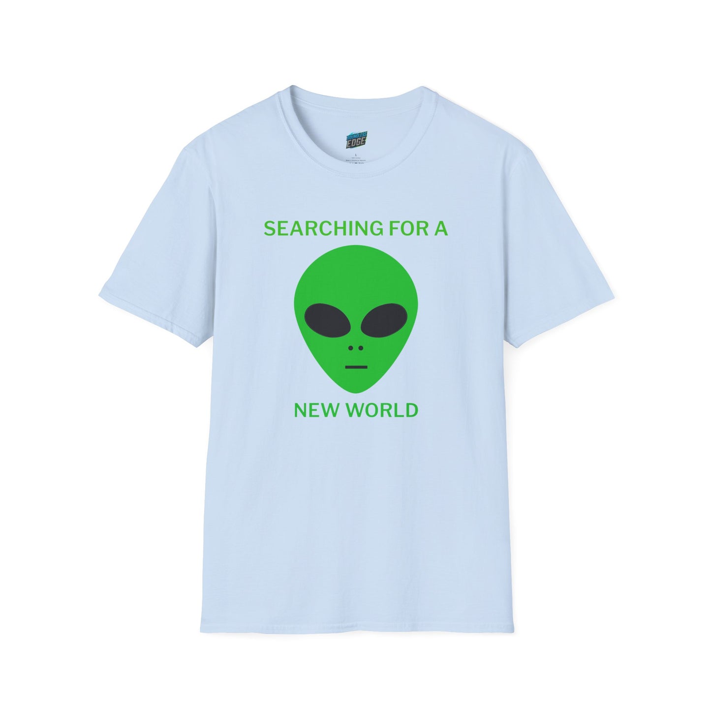 Alien Searching for a New World Humor Women's Basic Softstyle T-Shirt