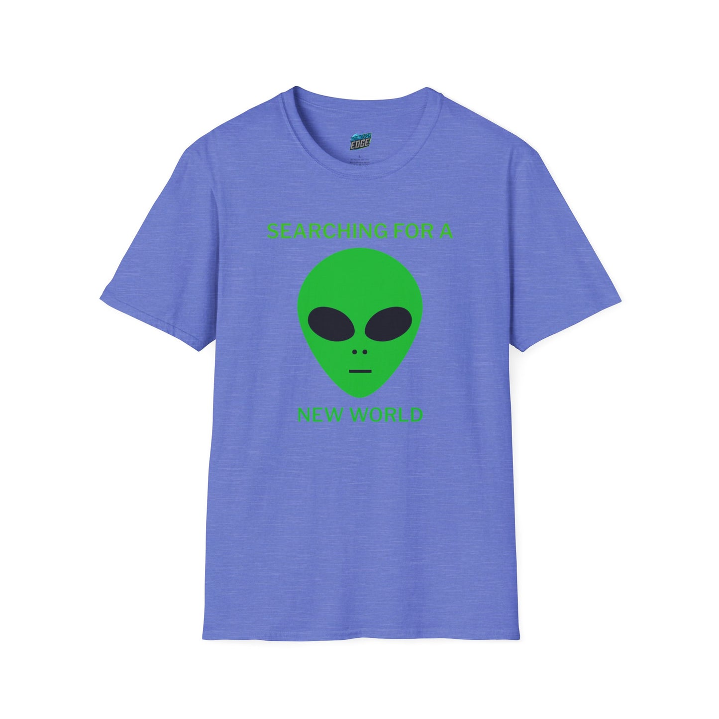 Alien Searching for a New World Humor Women's Basic Softstyle T-Shirt