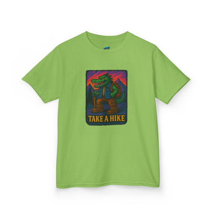 Take a Hike. Gator Hiking Boys' Heavy Cotton T-Shirt