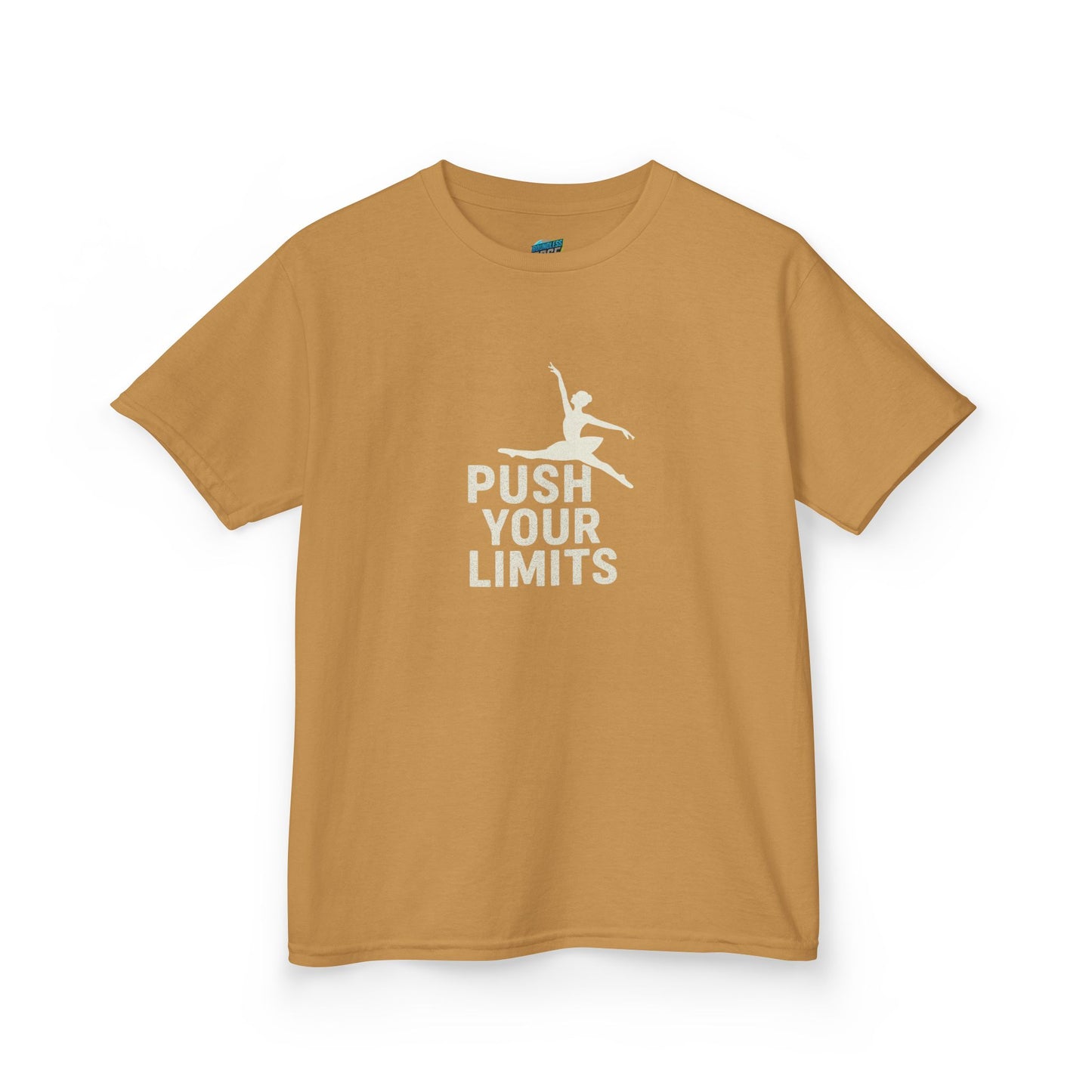Push Your Limits Dancer Girls' Heavy Cotton T-Shirt