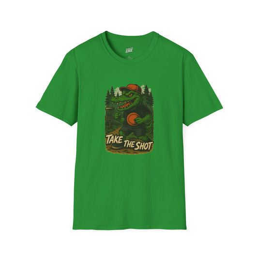 Take the Shot Disc Golf Gator Men's Basic T-Shirt