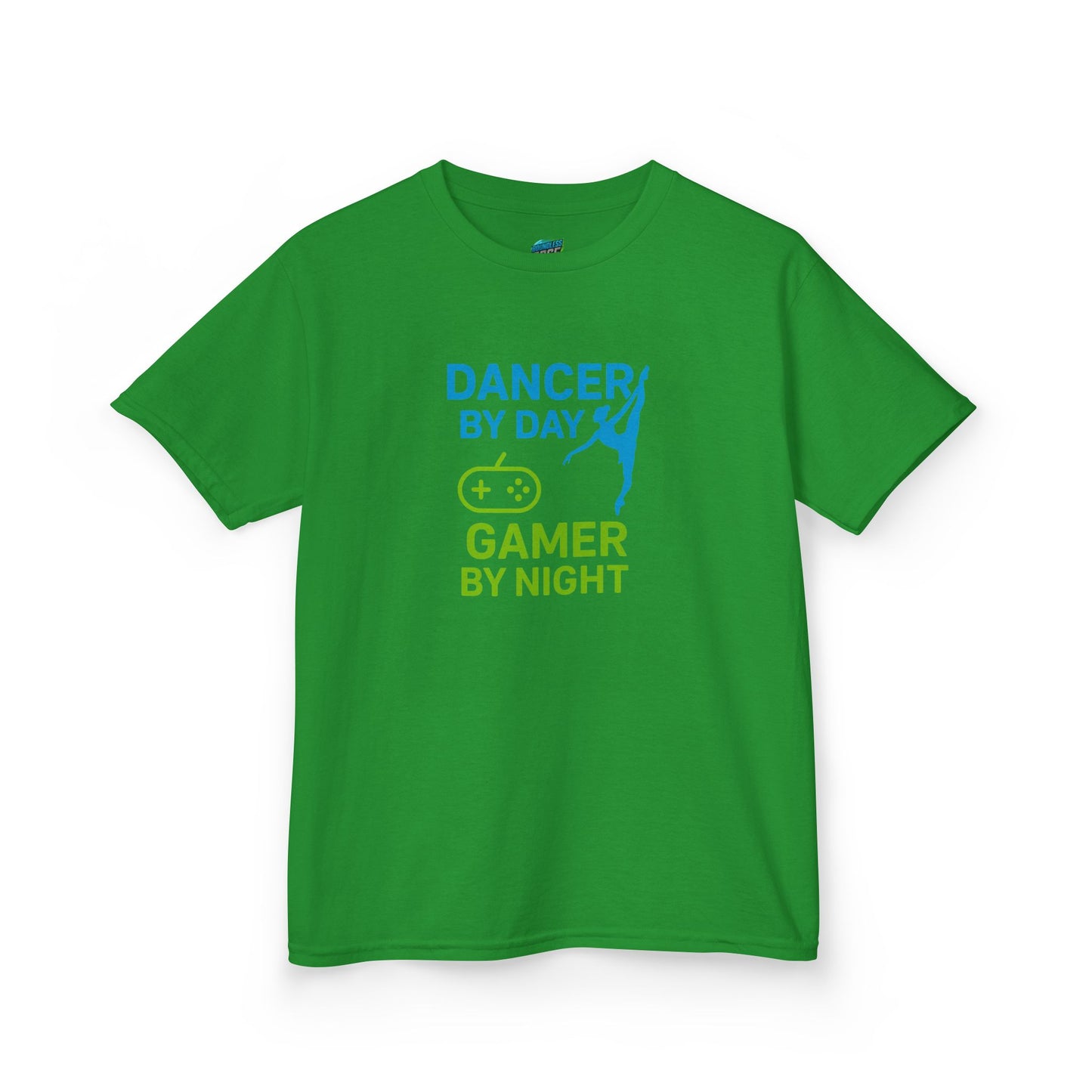 Dancer by Day, Gamer by Night Girls' Heavy Cotton T-Shirt