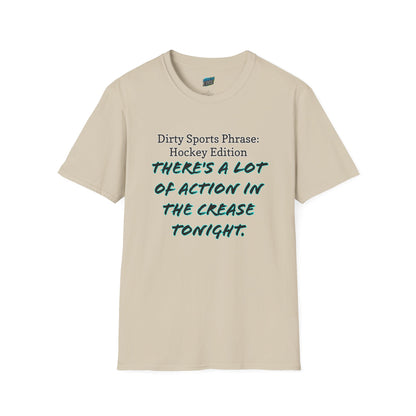 Dirty Sports Phrase... Hockey Humor Men's Basic T-Shirt