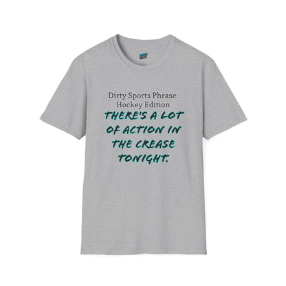 Dirty Sports Phrase... Hockey Humor Men's Basic T-Shirt