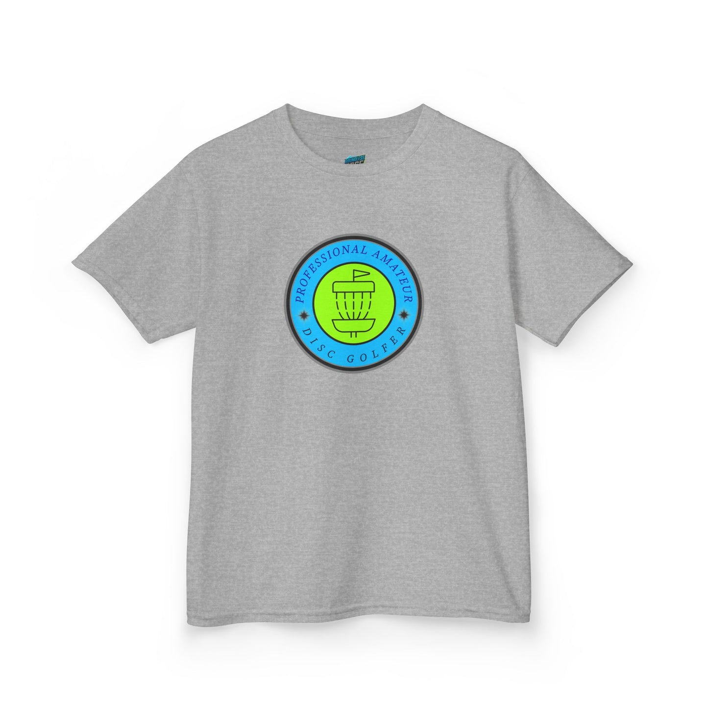 Professional Amateur Disc Golf Humor Boys' Heavy Cotton T-Shirt