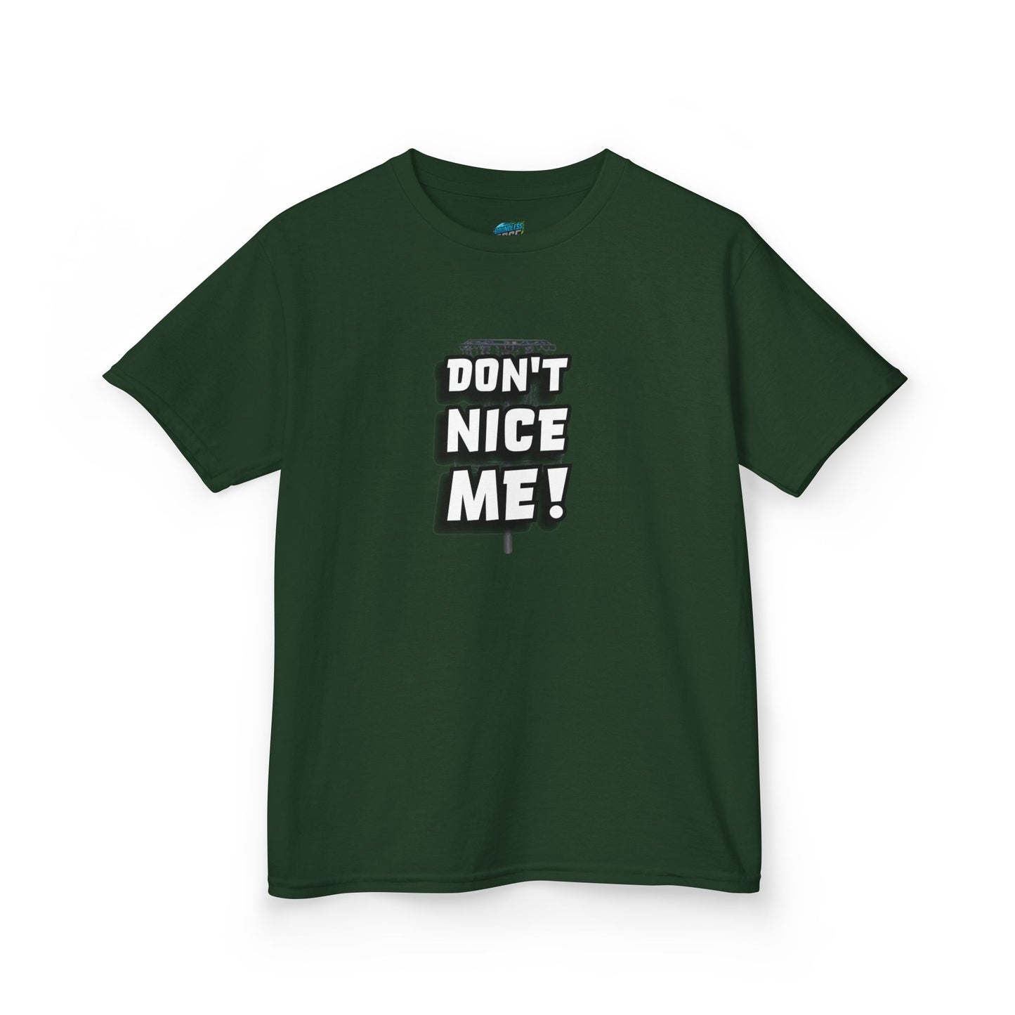 Don't Nice Me! Disc Golf Humor Boys' Heavy Cotton T-Shirt