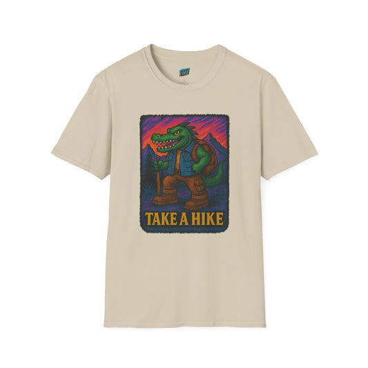 Take a Hike. Gator Hiking Men's Basic T-Shirt