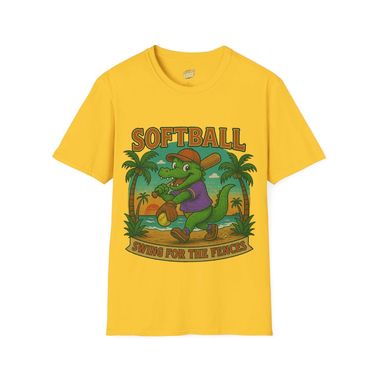 Gator Vibes Softball Edition Women's Basic T-Shirt (Swing for the Fences)