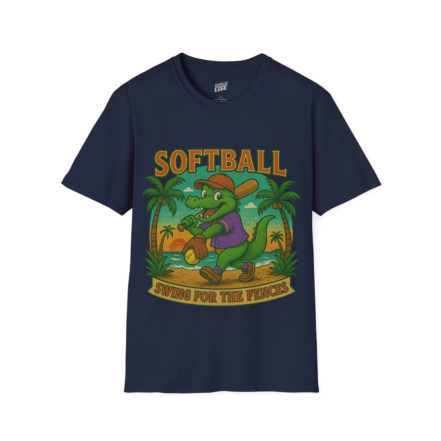 Gator Vibes Softball Edition Women's Basic T-Shirt (Swing for the Fences)
