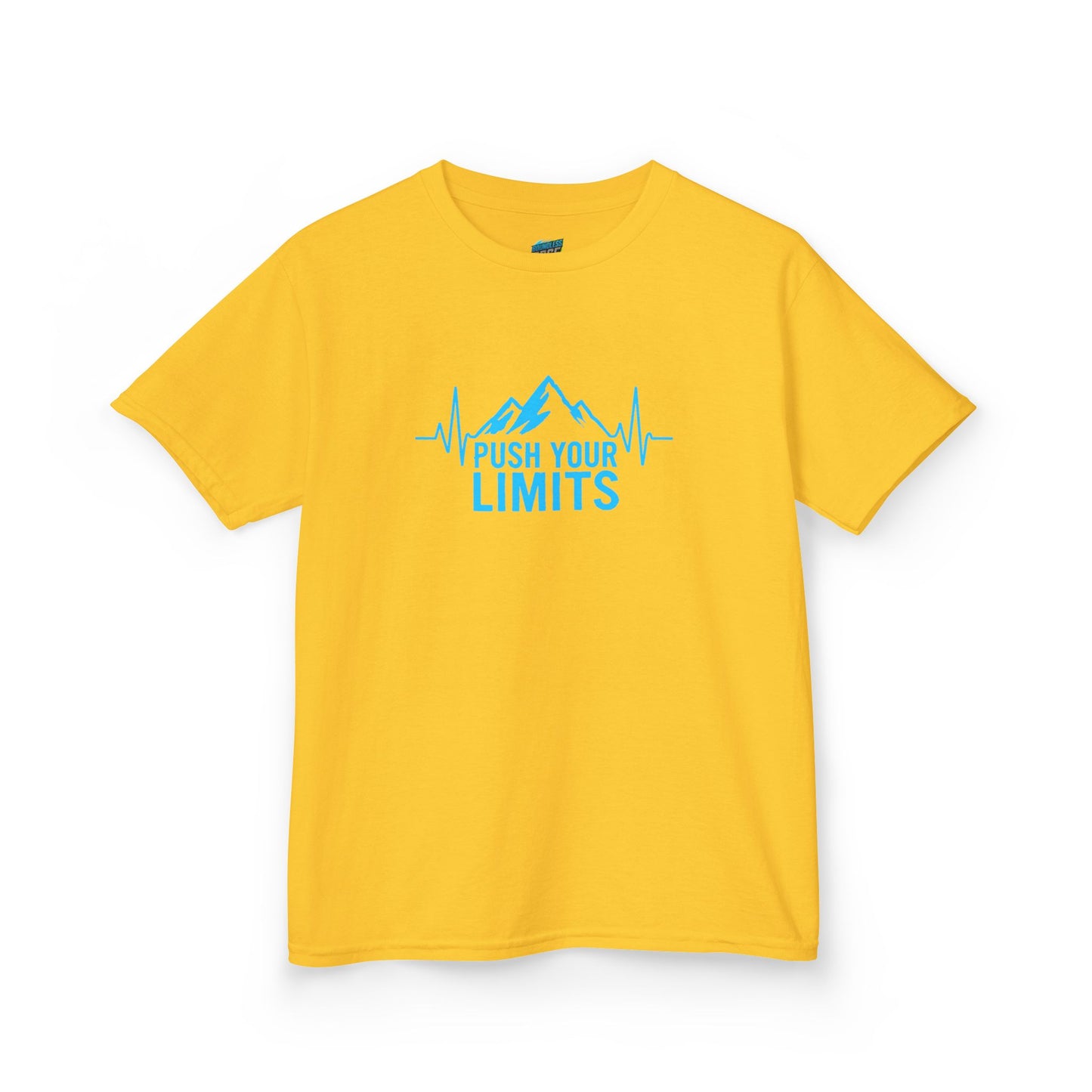 Push Your Limits Hiking Girls' Heavy Cotton T-Shirt