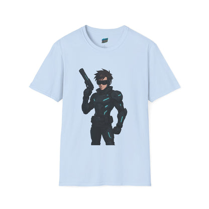 Cyber Agent Anime Women's Basic T-Shirt