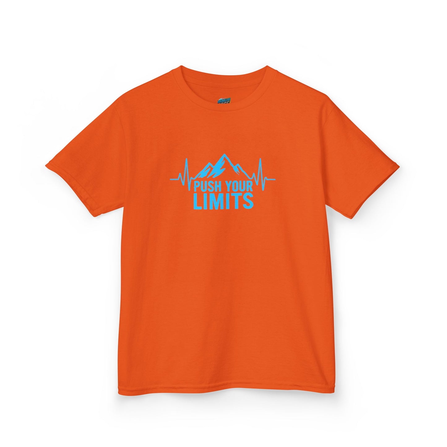 Push Your Limits Hiking Girls' Heavy Cotton T-Shirt