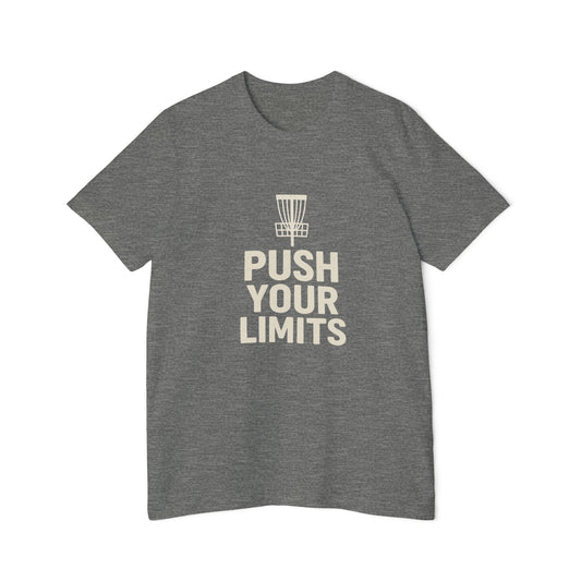 Push Your Limits – Disc Golf Men's Premium T-Shirt