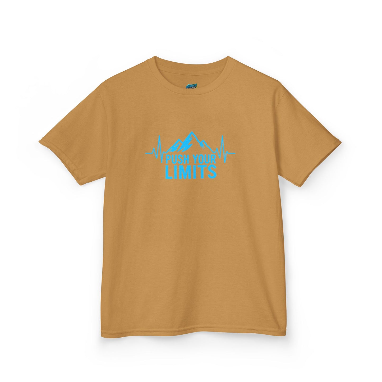 Push Your Limits Hiking Girls' Heavy Cotton T-Shirt