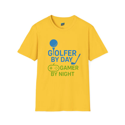 Golfer by Day, Gamer by Night Women's Basic T-Shirt