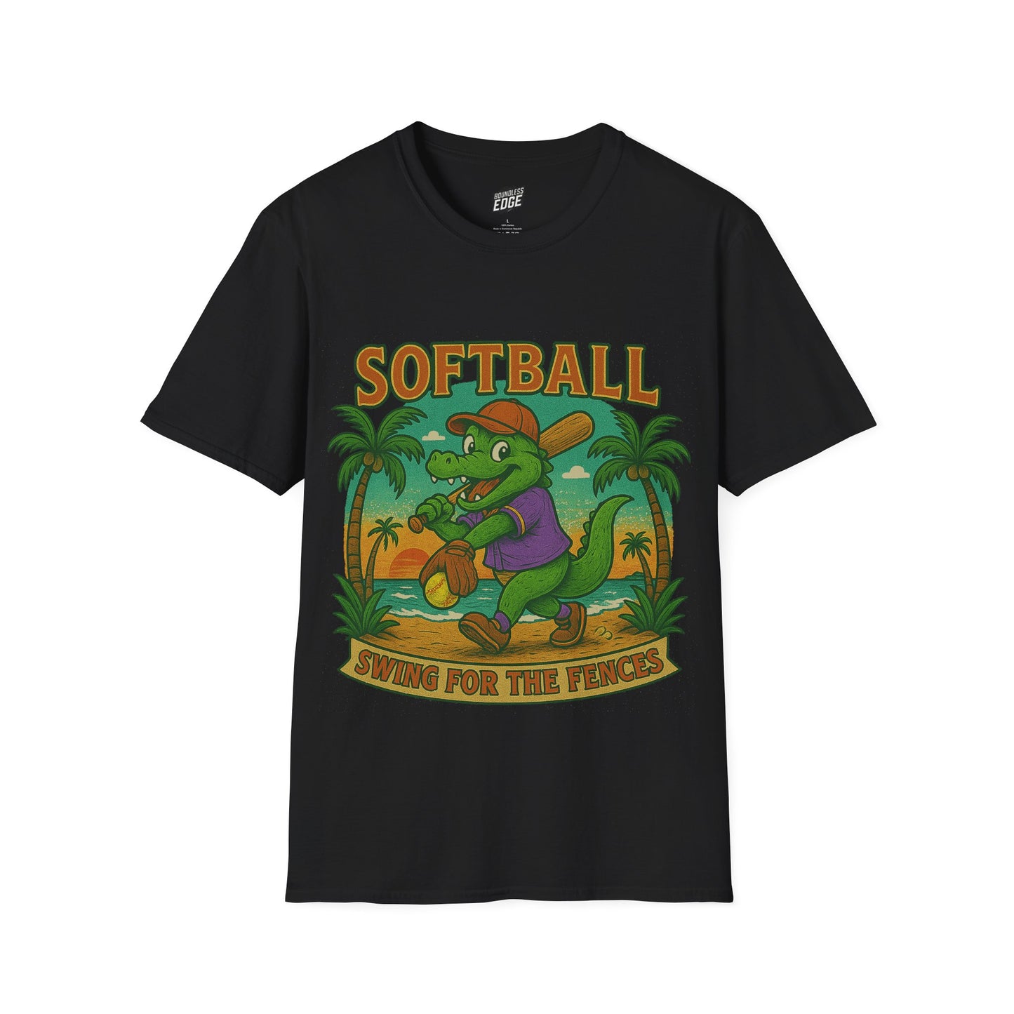 Gator Vibes Softball Edition Women's Basic T-Shirt (Swing for the Fences)