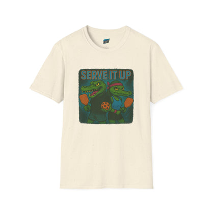 Serve It Up Pickleball Women's Basic T-Shirt