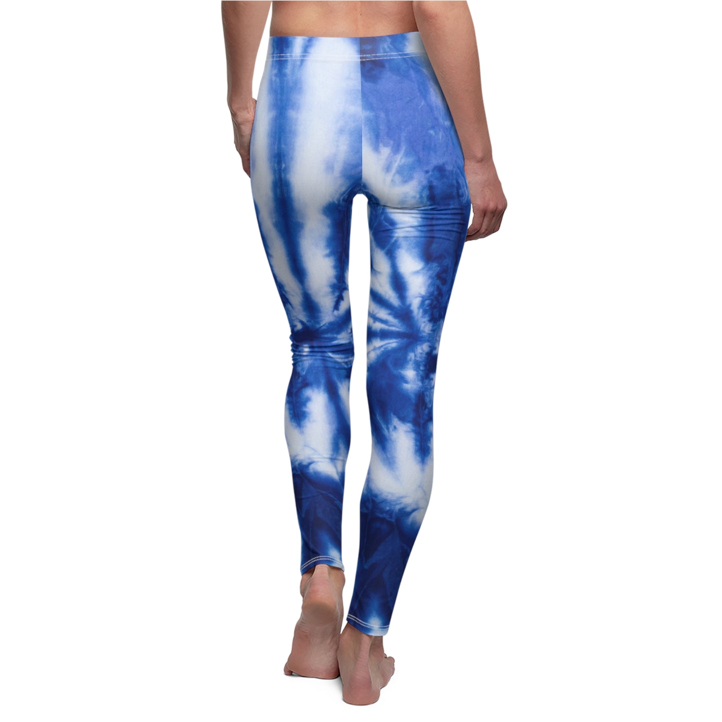 Tie-Dye Women's Cut & Sew Casual Leggings Bottoms